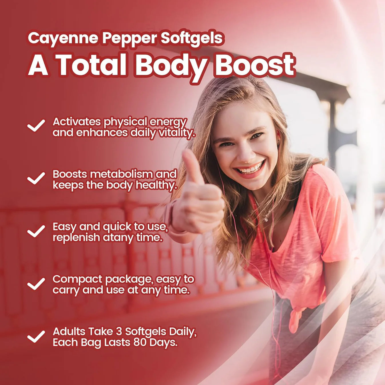 Vitaria™ Cayenne Pepper Softgels
